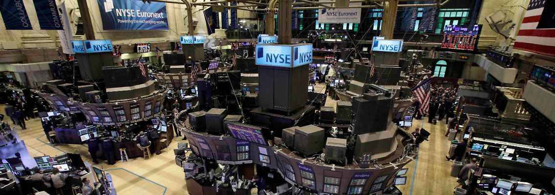 Handel an der New Yorker Börse.