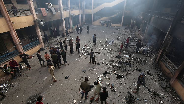 Zum Zeitpunkt des Angriffs hätten sich in der Schule Mitglieder der Hamas versammelt, so das israelische Militär.