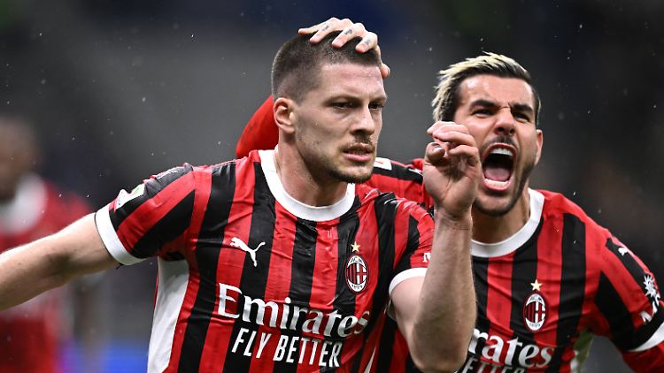 Luka Jovic schnürte den Doppelpack gegen Inter Mailand.