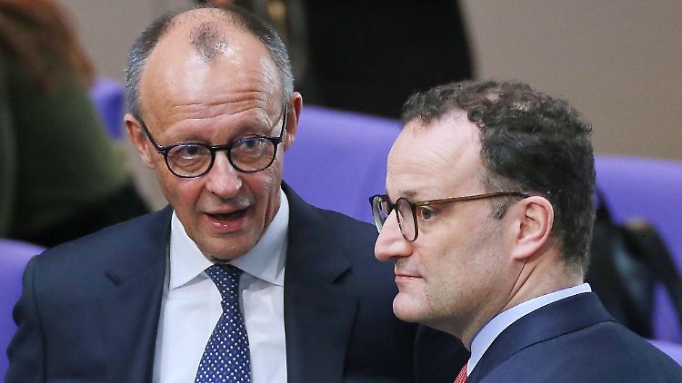 Wird Merz am 6. Mai zum Kanzler gewählt, übernimmt voraussichtlich Spahn den Fraktionsvorsitz der Union im Bundestag. 