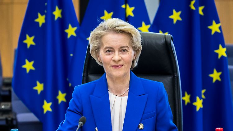 Im Handelskrieg hat von der Leyen selbstbewusst auf Trumps Zölle reagiert.