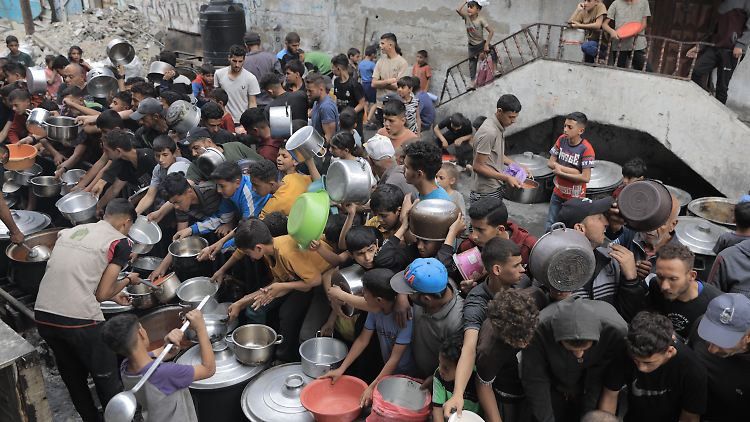 Das Palästinenserhilfswerk UNRWA verfügt nur noch über 250 Lebensmittelpakete.