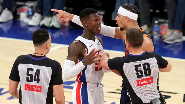 Die New York Knicks haben wieder die Kontrolle über die Serie gegen Dennis Schröders Detroit Pistons übernommen.