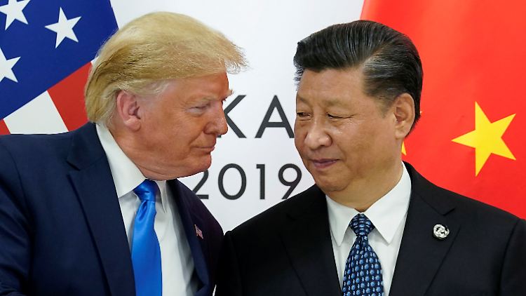 Beim G20-Gipfel 2019 trafen sie sich von Angesicht zu Angesicht. In jüngster Zeit sollen Trump und Xi miteinander telefoniert haben - das sagt zumindest Trump.