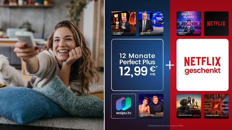 Film- und Fernsehfans dürfen sich bei Waipu.tv aktuell über ein besonders günstiges Bundle freuen.