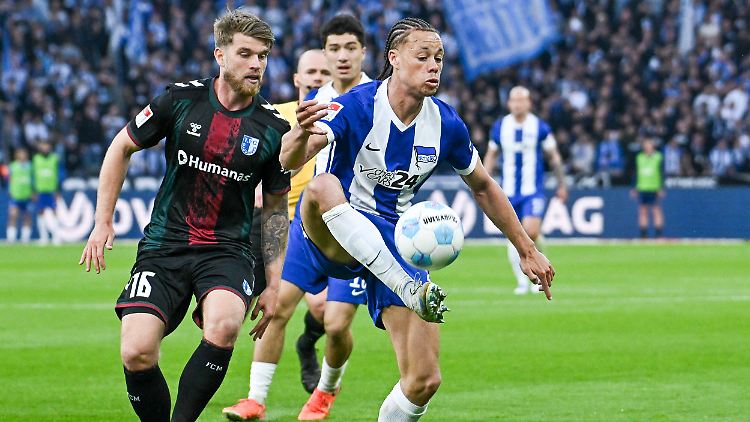 Hertha und Magdeburg trennen sich 1:1.