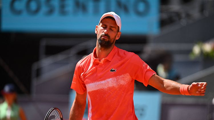 Novak Djokovic kassiert immer häufiger frühe Niederlagen.
