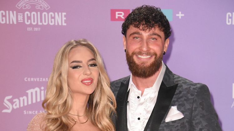Hier waren sie noch zusammen: Emma Fernlund und Umut Tekin. 