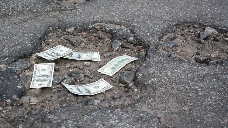 Das Geld liegt auf der Straße, zumindest in diesem Fall aus Illinois.