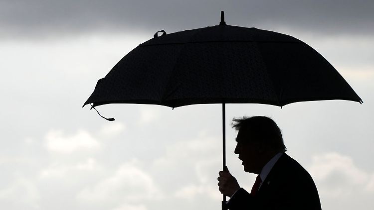 Dunkle Wolken am Horizont? Donald Trumps zweite Präsidentschaft wird nach den ersten 100 Tagen nicht einfacher.