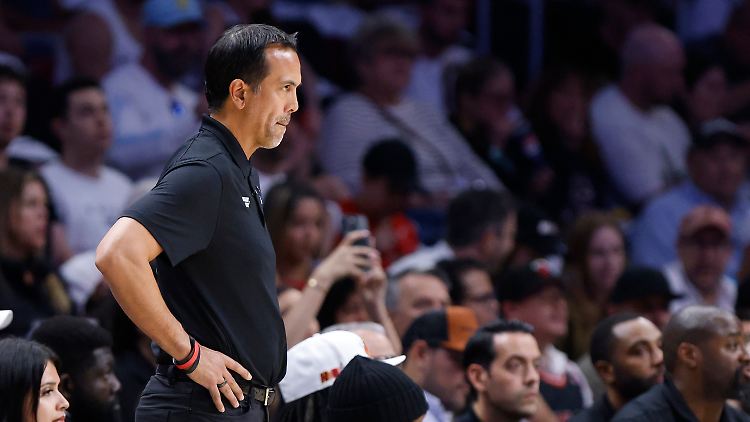 Coach Spoelstra war ganz schön bedient.