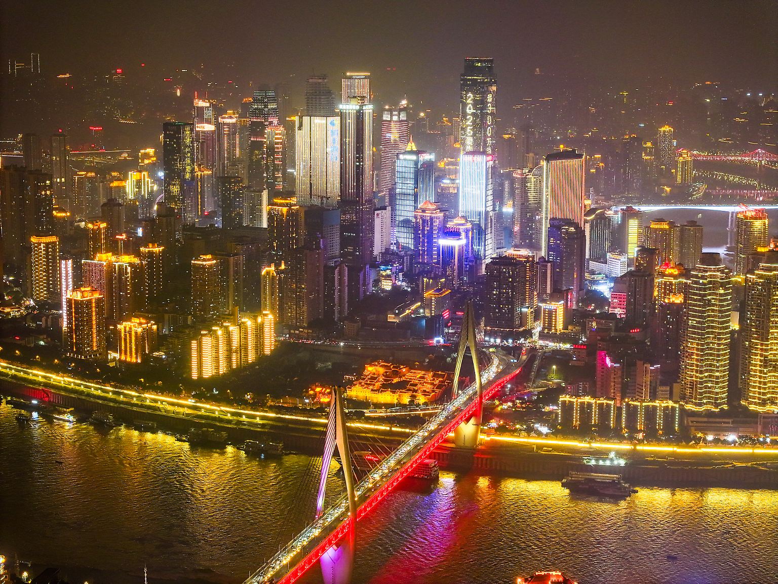 Chongqing ist ein Gigant. 