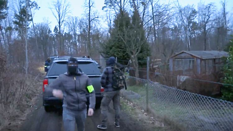 Die Festnahme des 21-Jährigen im Februar.