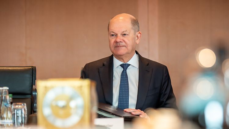 Das Abschiedsessen fand bereits statt- jetzt heißt es ein letztes Mal Kabinettssitzung als Kanzler.