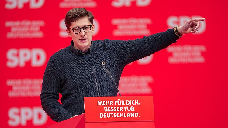 "Das Soziale" soll nach vorne, sagt Juso-Chef Türmer.
