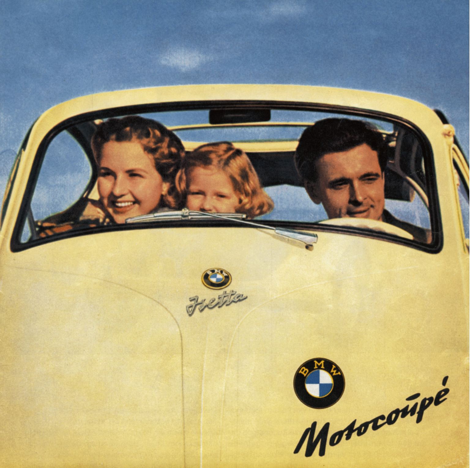 Kleiner Wagen fürs große Glück: Die billige Isetta ermöglichte Motorradfahrern ab 1955 ...