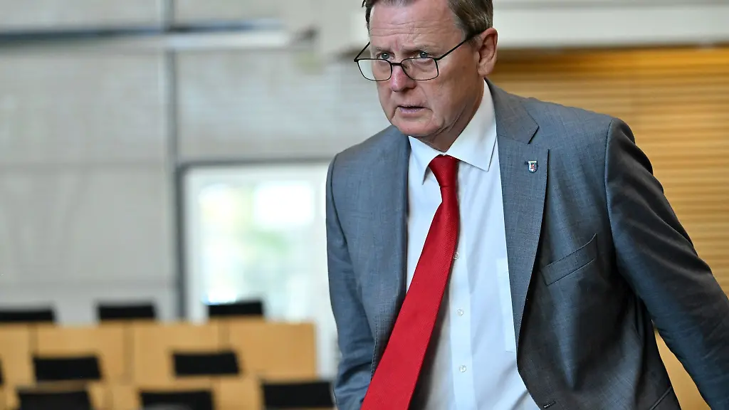 Thueringens-Ministerpraesident-Bodo-Ramelow-in-Erfurt