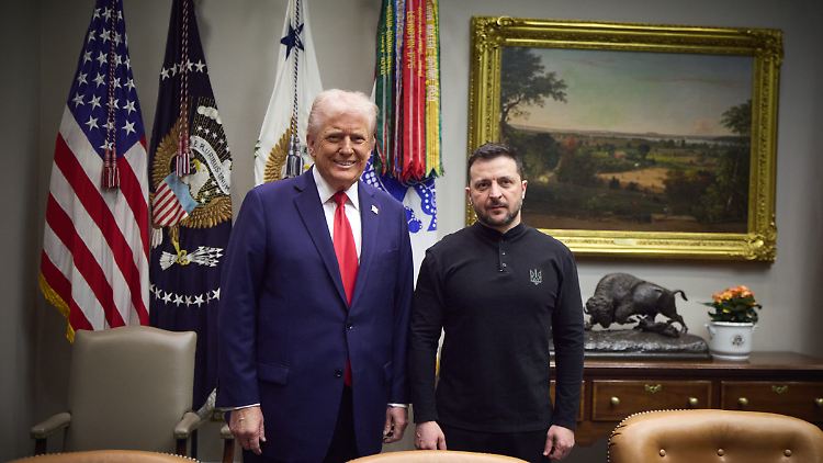 Die USA und die Ukraine nähern sich nach dem Eklat im Weißen Haus im Februar langsam wieder an.