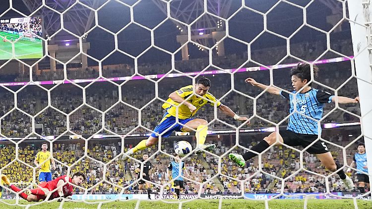In dieser Szene hätte Ronaldo treffen können.