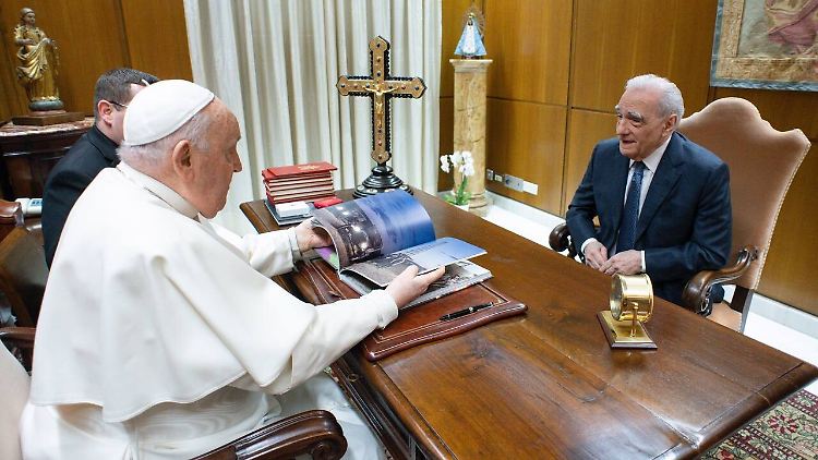 Erst vor einem Jahr empfing Papst Franziskus den Regisseur Martin Scorsese zu einer Audienz.