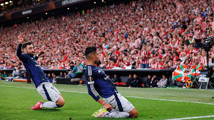 Manchester United gewann durchaus überraschend deutlich in Bilbao.