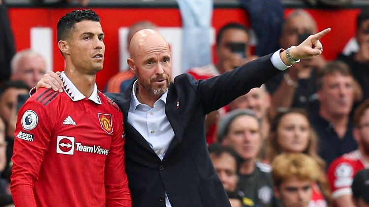 Erik ten Hag trainierte bei Manchester United unter anderem Cristiano Ronaldo.