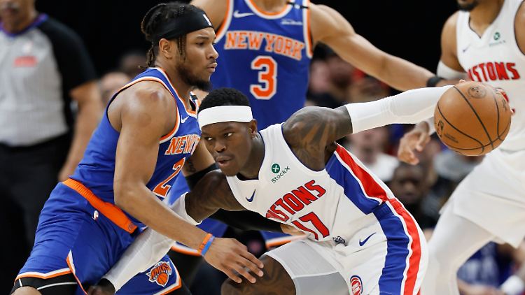 Der Weg für Dennis Schröder und die Pistons endet in der ersten Runde.