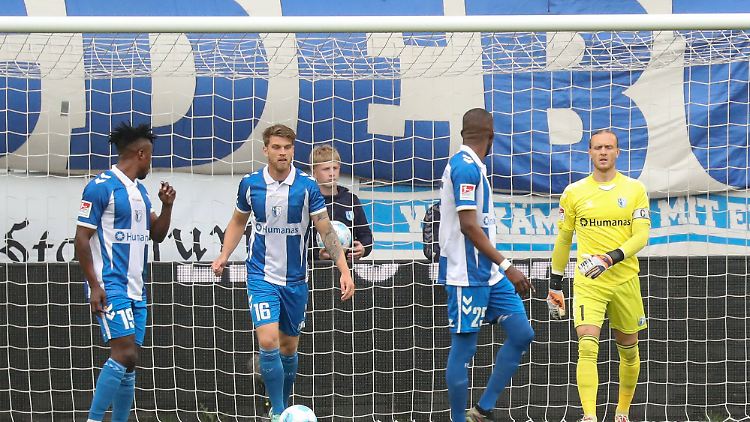 Die Spieler des 1. FC Magdeburg erlebten einen bitteren Abend.