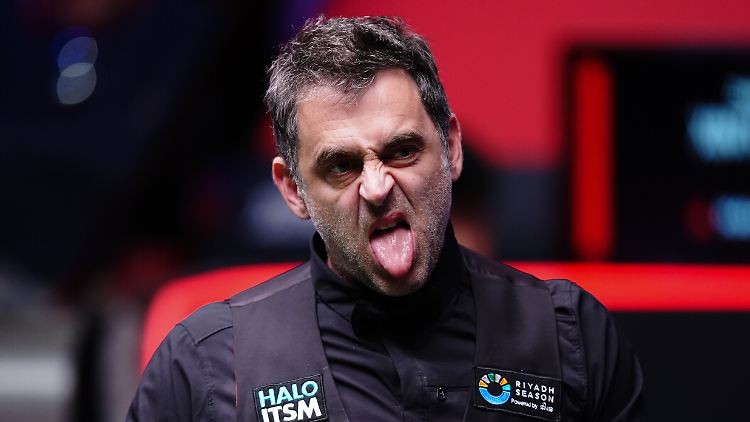 Ronnie O'Sullivan hatte einen miesen Halbfinal-Tag.