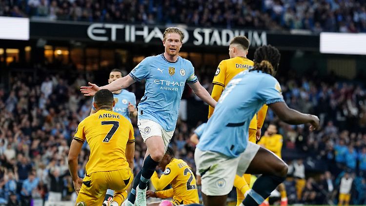 Kevin De Bruyne traf zum vierten Mal in dieser Saison.