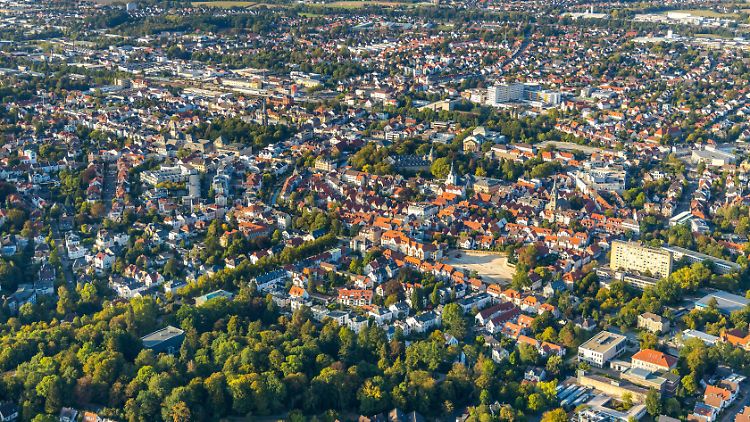 Vorbild Detmold: Die Deutsche Umwelthilfe stufte die ostwestfälische Stadt als vorbildlich in Hinsicht auf ihre Begrünung ein.