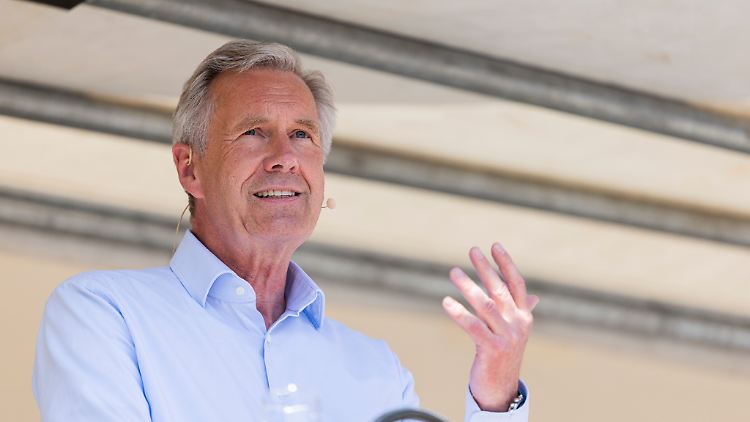 Sprach auf dem Kirchentag: Christian Wulff.
