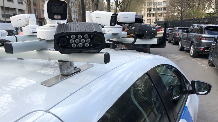 In Frankreich, wie hier in Straßburg, sind Scan-Fahrzeuge schon im regulären Einsatz.