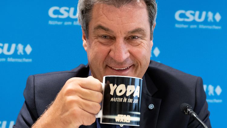 Fan der ersten Stunde: Markus Söder.