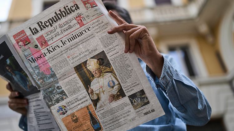 Die italienische Zeitung "La Repubblica" attestierte Trump "pathologischen Größenwahn".
