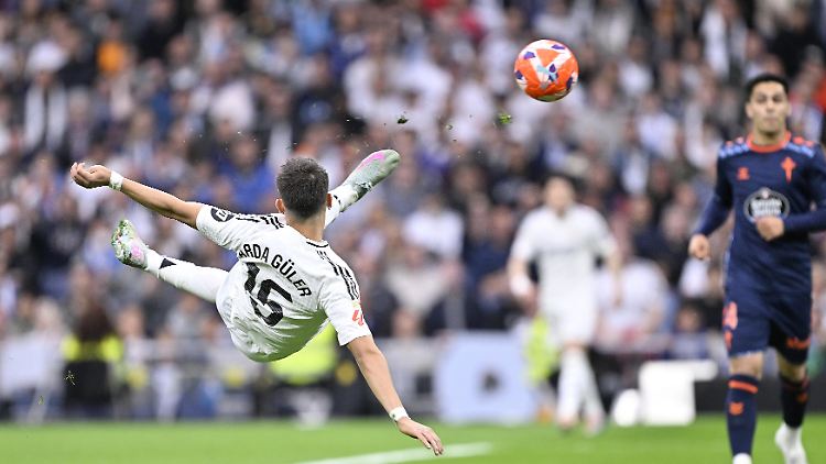 Arda Güler traf für Real Madrid.