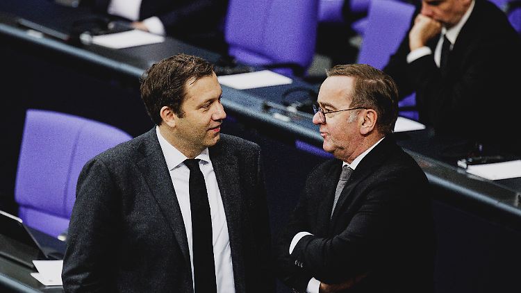 Klingbeil und Pistorius sind die Alpha-Männer der SPD im neuen Kabinett.