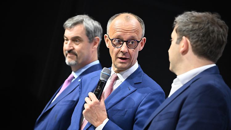 Aus dem Bald-Kanzler wird heute Bundeskanzler Friedrich Merz.