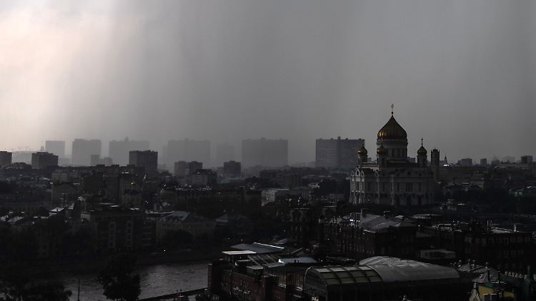 Die russische Flugabwehr soll 19 Drohnen abgeschossen haben.