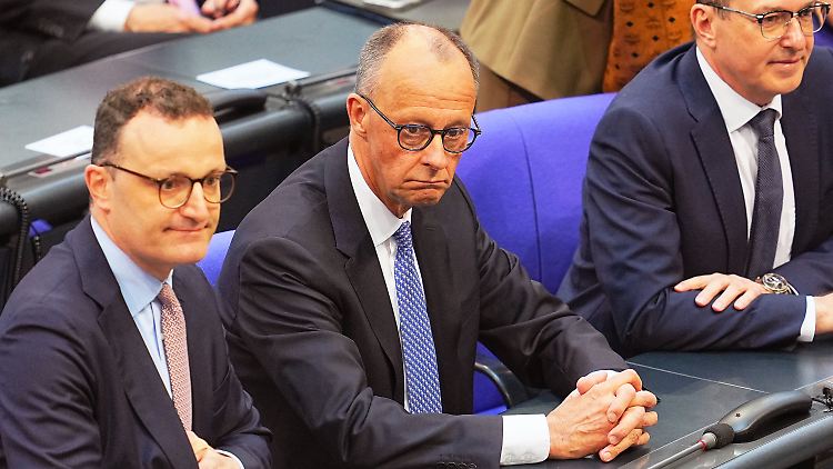 Sechs Stimmen fehlten Friedrich Merz im ersten Wahlgang.