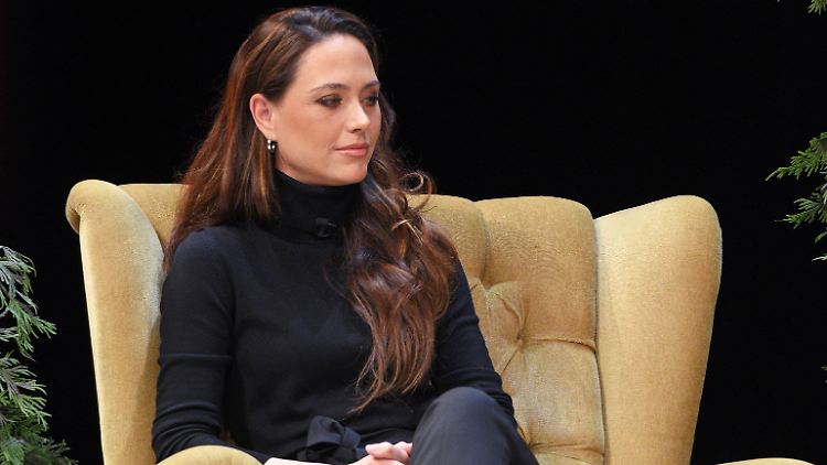 Franca Lehfeldt nahm in Hamburg an einer Talkrunde teil.
