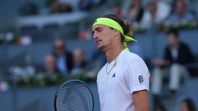 Kommt Alexander Zverev in Rom wieder in Schwung?