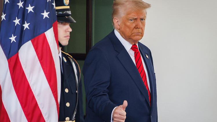 Man werden den Aussagen der Miliz Glauben schenken, so Trump. 