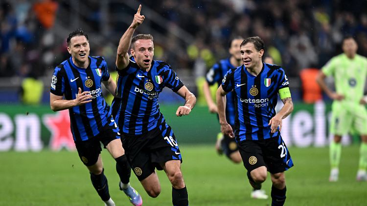 Davide Frattesi schoss das Goldene Tor für Inter in der Verlängerung.
