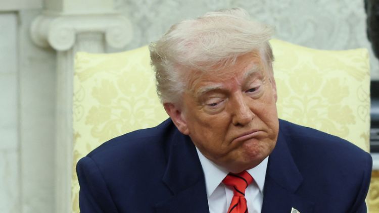 Noch will er Russland nicht wieder in die G7 aufnehmen: US-Präsident Trump. 