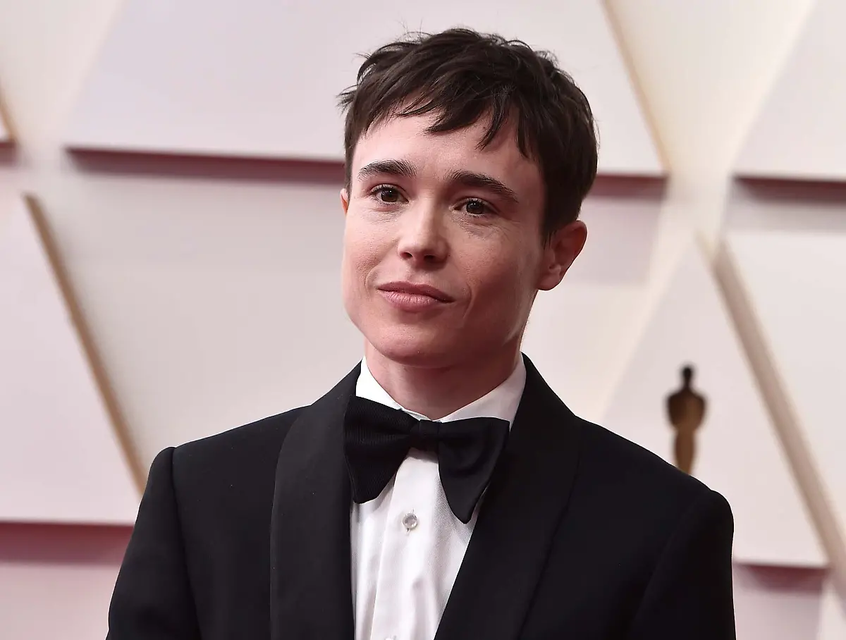 Schauspieler-Elliot-Page-bei-der-Oscar-Verleihung-2022