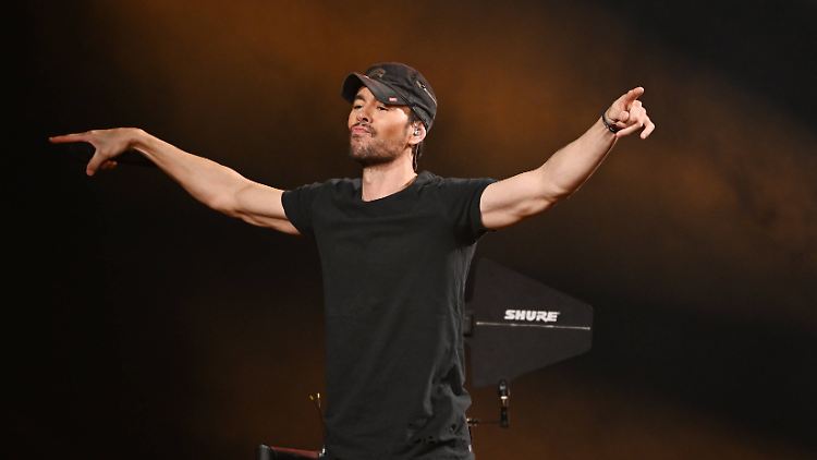 Wollte früher genau wie Bruce Springsteen sein: Enrique Iglesias.