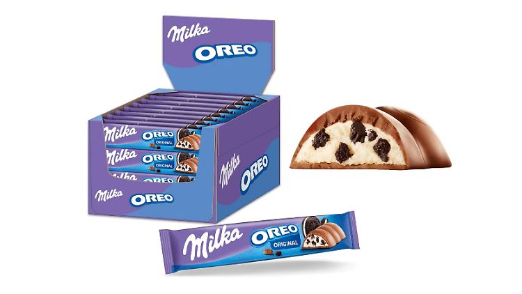 Milka-Oreo-Riegel sind gerade bei Amazon im Angebot.