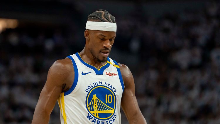 Jimmy Butler und die Warriors waren ohne Stephen Curry chancenlos.