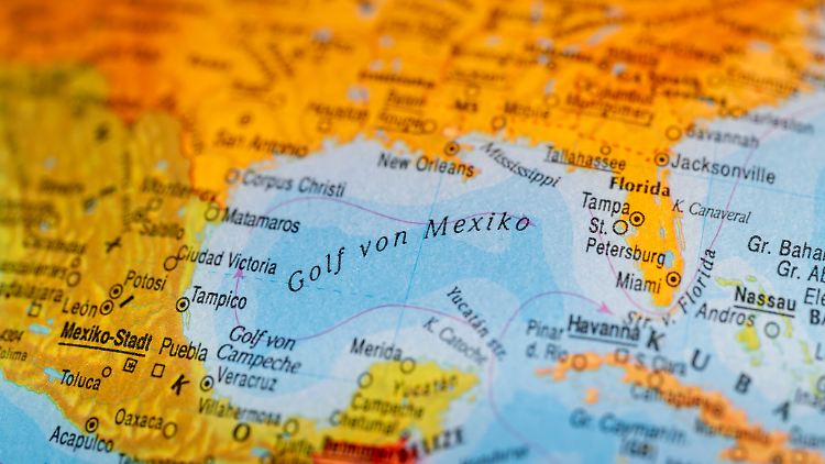 Seit Jahrhunderten ist die Bezeichnung Golf von Mexiko gebräuchlich. 